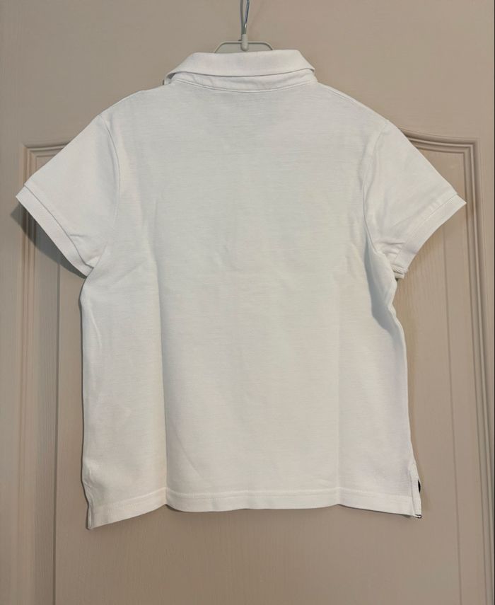 Polo MC garçon Orchestra – 6 ans (116 cm) – Blanc – TBE - photo numéro 2