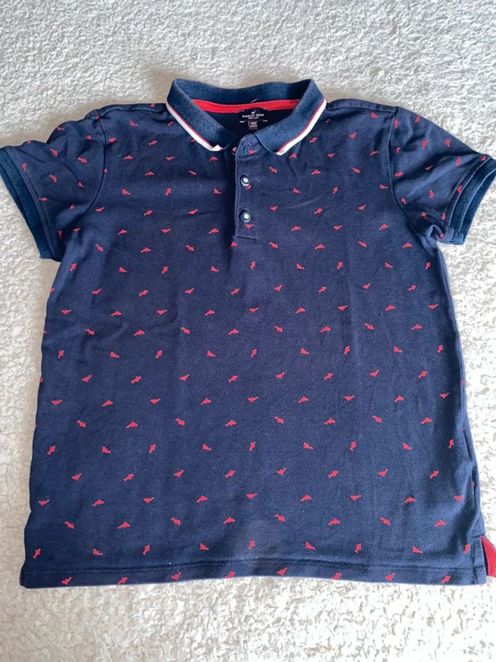 Polo Sergent Major 11 ans motif requins