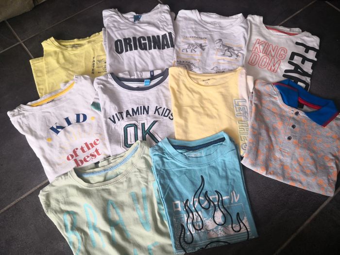 Lot de t-shirt enfant garçon taille 10/11 ans
