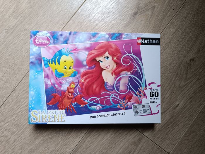 Puzzle neuf Ariel la petite sirène Disney 60 pièces