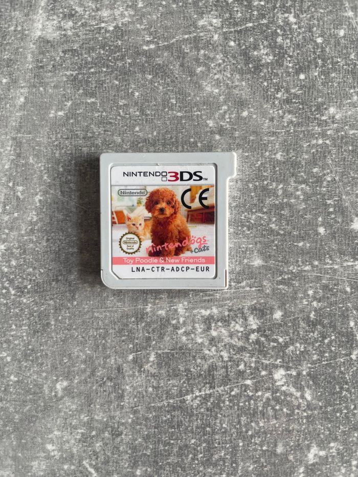 Jeu pour Nintendo 3DS en loose, Nintendogs + cats en français.