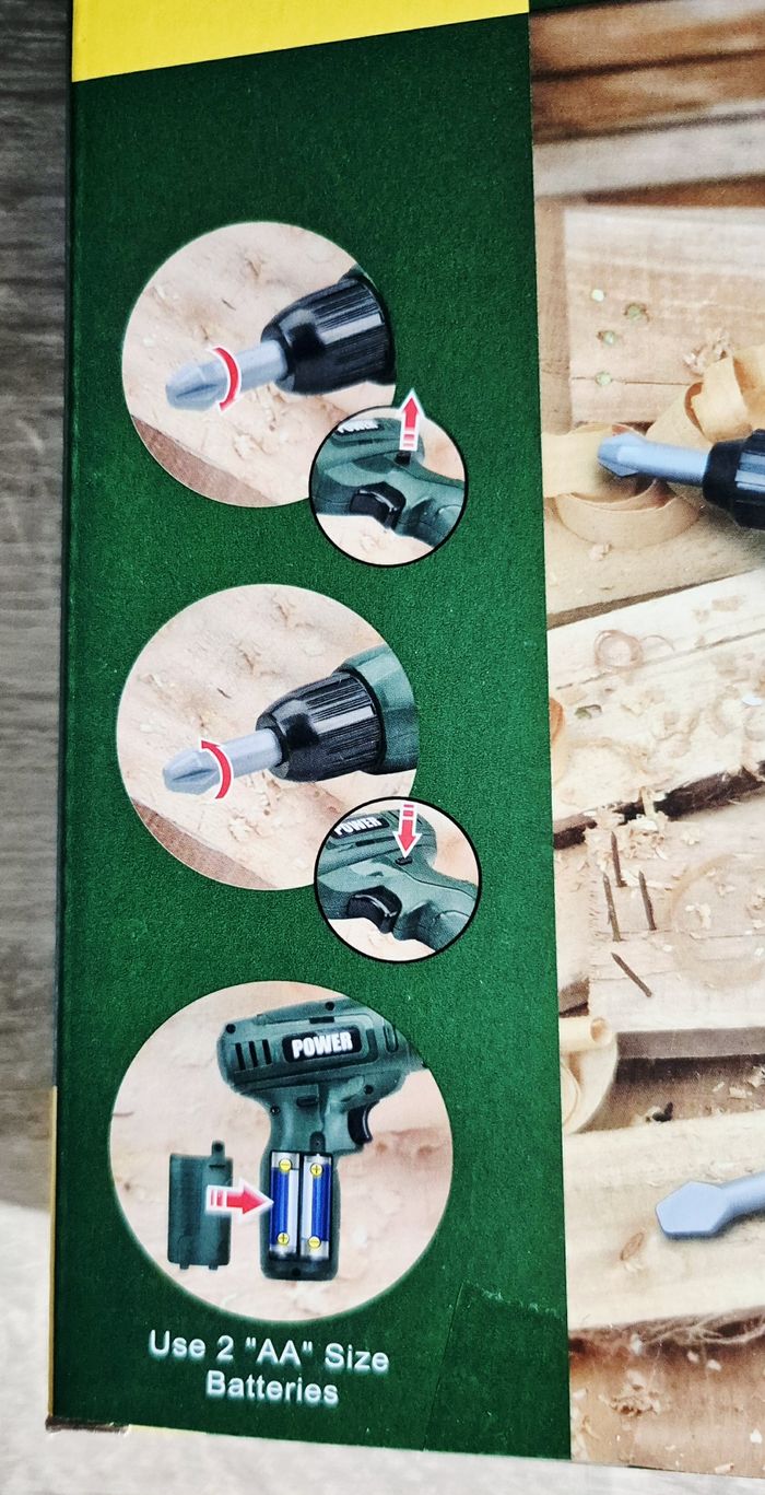 Jeu de construction Power Tools - Visseuse pour enfant - photo numéro 3