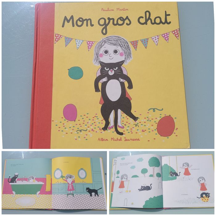 🐱 Mon gros chat 🐱 livre albin michel jeunesse - photo numéro 1