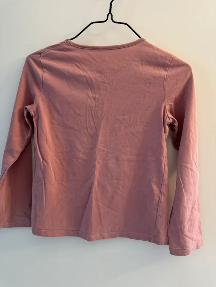 Blouse fille rose - photo numéro 3