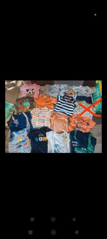 Lot 15 T-shirts 18 mois
