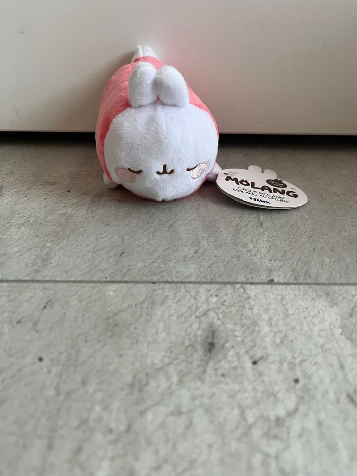 Peluche molang rose - photo numéro 3