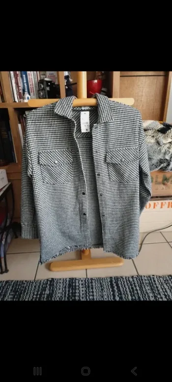 Veste chemise Pimkie neuve pied de poule