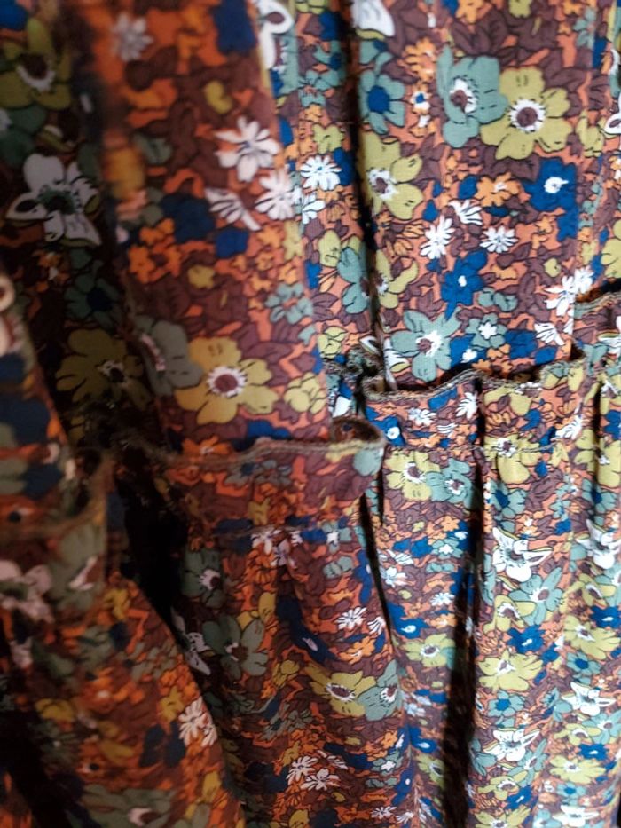 Robe à fleurs manches longues - photo numéro 5