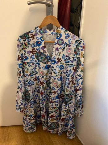 Robe manches longues femme