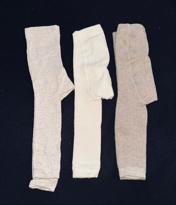 Lot 3 leggins/collants H&M - 3MOIS