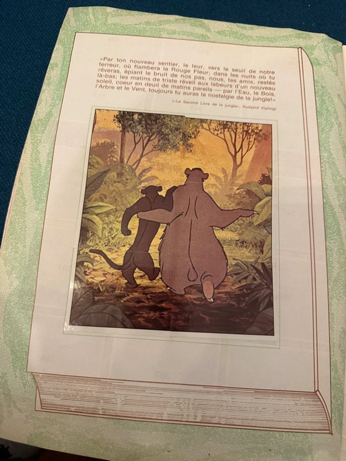 Album Panini ancien 1979 Disney Le Livre de la Jungle Mowgli collection stickers autocollants - photo numéro 14