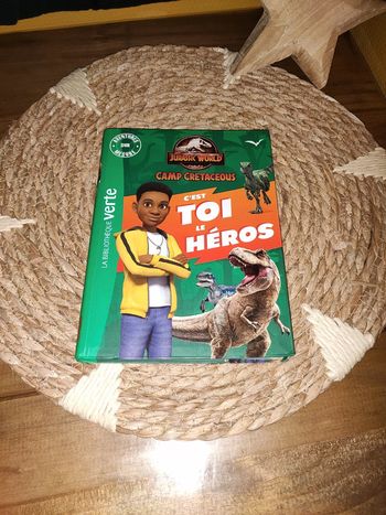 Livre Jurassic World camp crétacéous