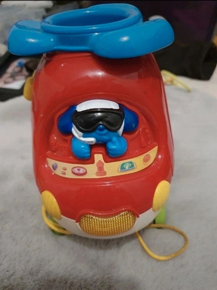 Hélico rigolo rouge et blanc Vtech lumineux et musical - photo numéro 5