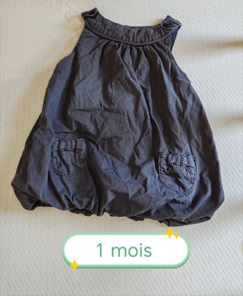 Robe sans manches 1 mois