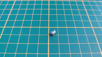 Trappe essence pièce détachée miniature 1/18 Citroën traction 15cv 1952 Maisto #B36