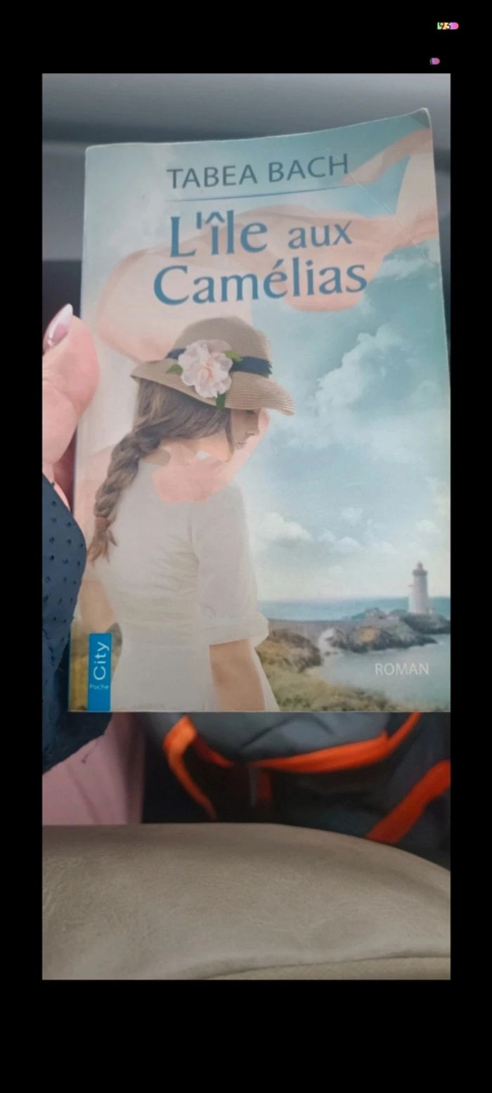 Livre l'île aux camèlias