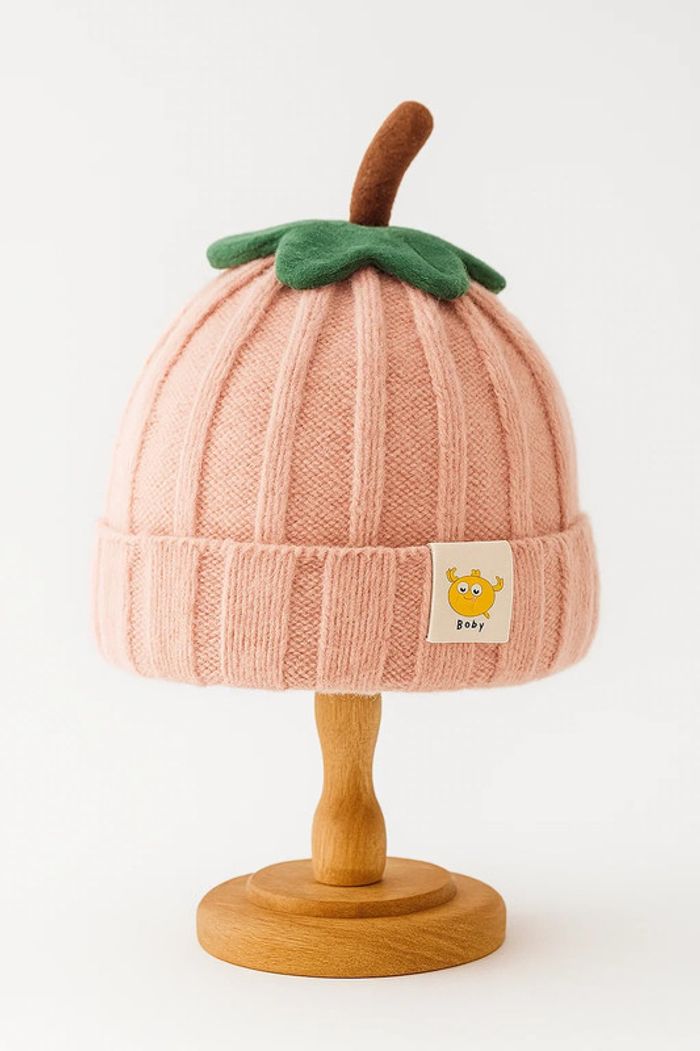 Knit Hat for Kids – Cozy Autumn & Halloween Style