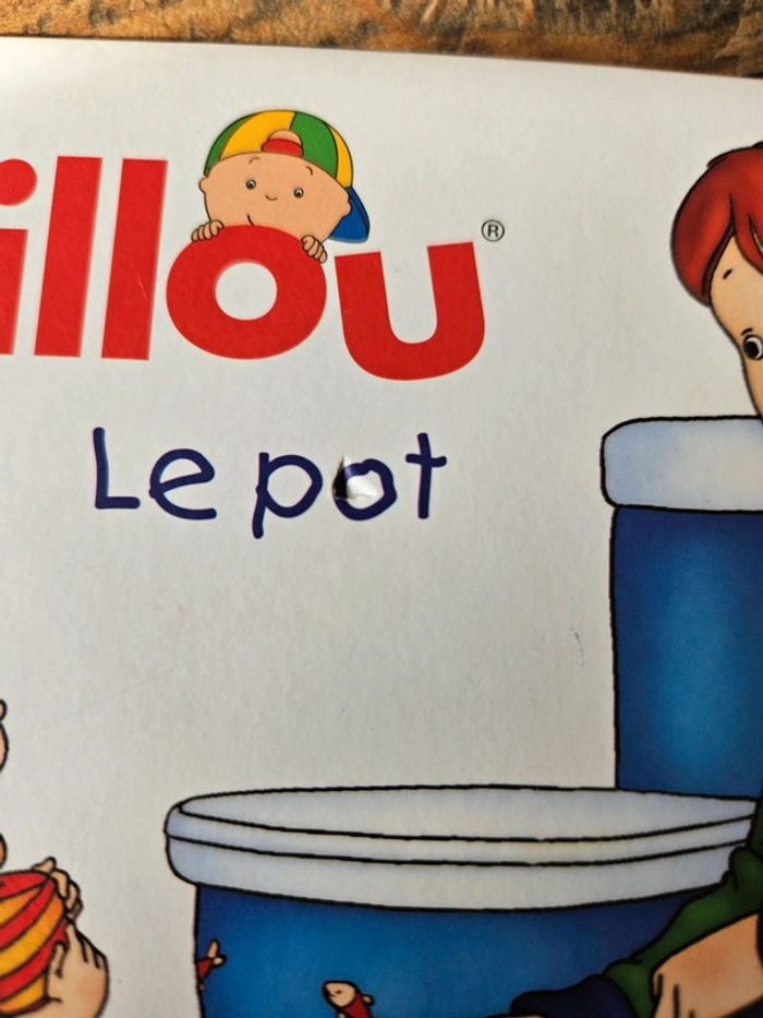 Livre Caillou Le pot - photo numéro 3