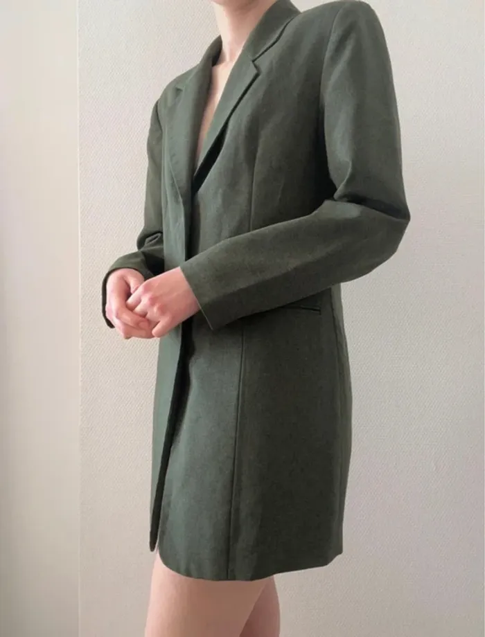 Blazer long Vintage classe chic - photo numéro 5