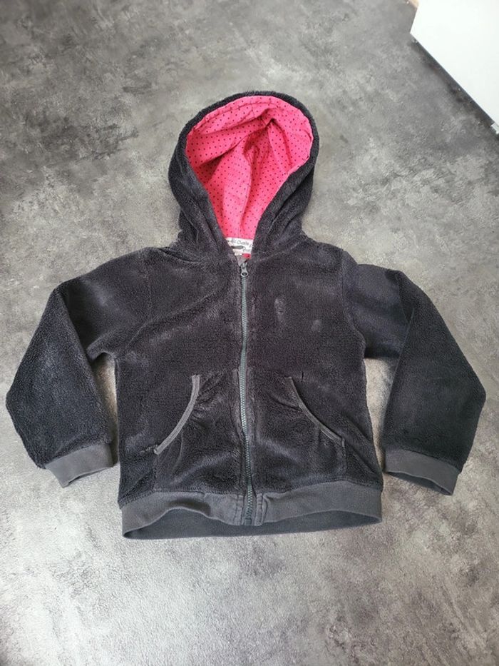 Polaire fille 4 ans charlie & prune très bon état