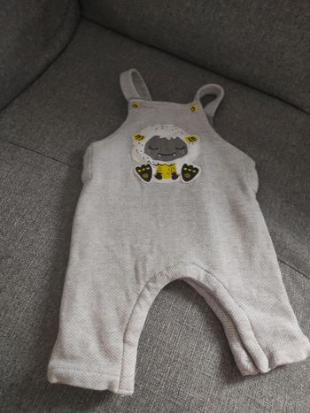 Salopette taille 3 mois