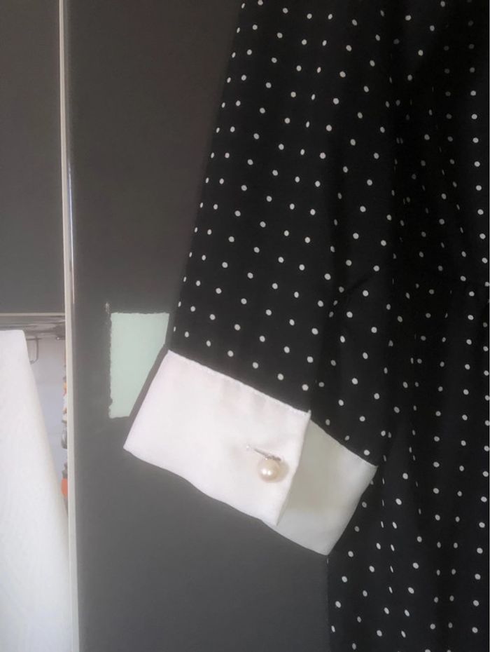 Zara - robe femme motif à pois Taille XL - photo numéro 4