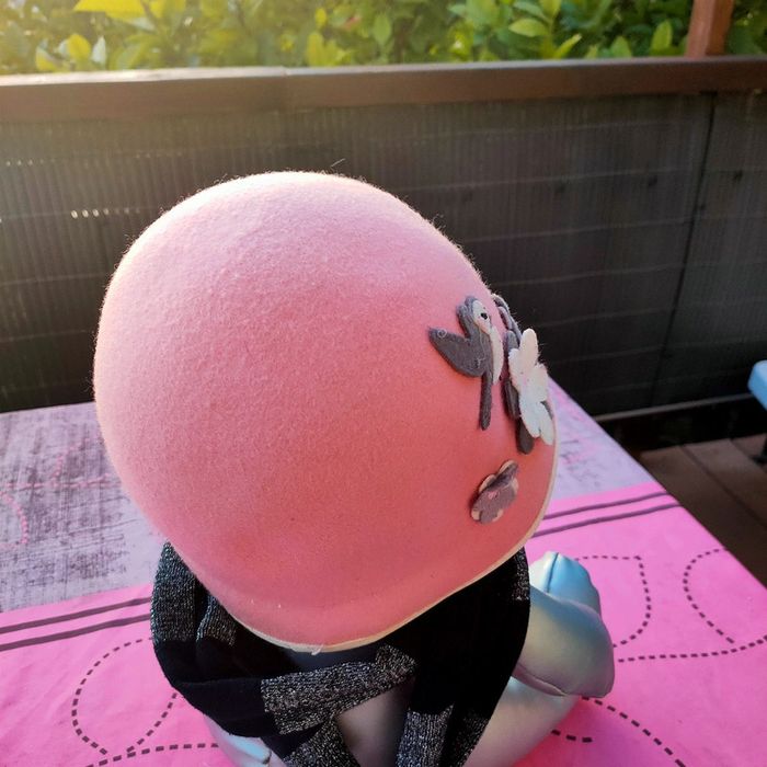 Chapeau et écharpe fille 3/6 ans - photo numéro 3