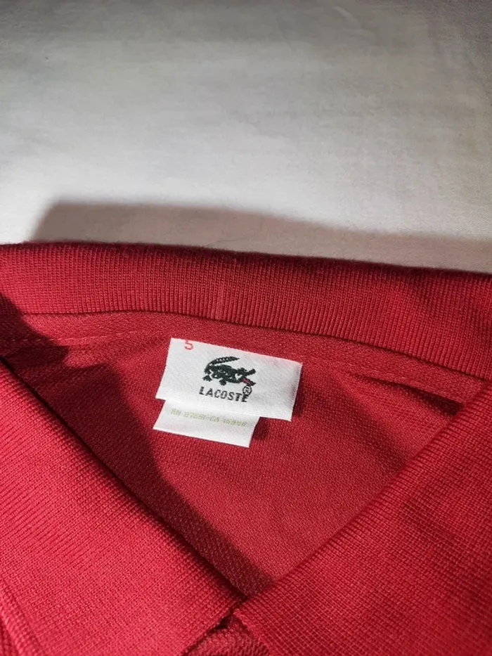 Polo lacoste vintage - photo numéro 5