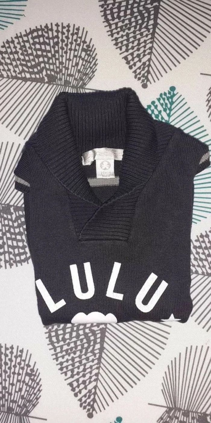 Pull sans manches Lulu Castagnette 24 mois - photo numéro 2