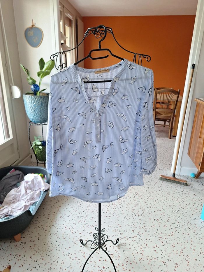 Blouse manches 3/4 Melya Melody taille S 👻
