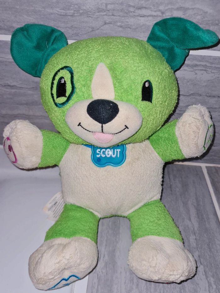 Peluche leap frog parlante