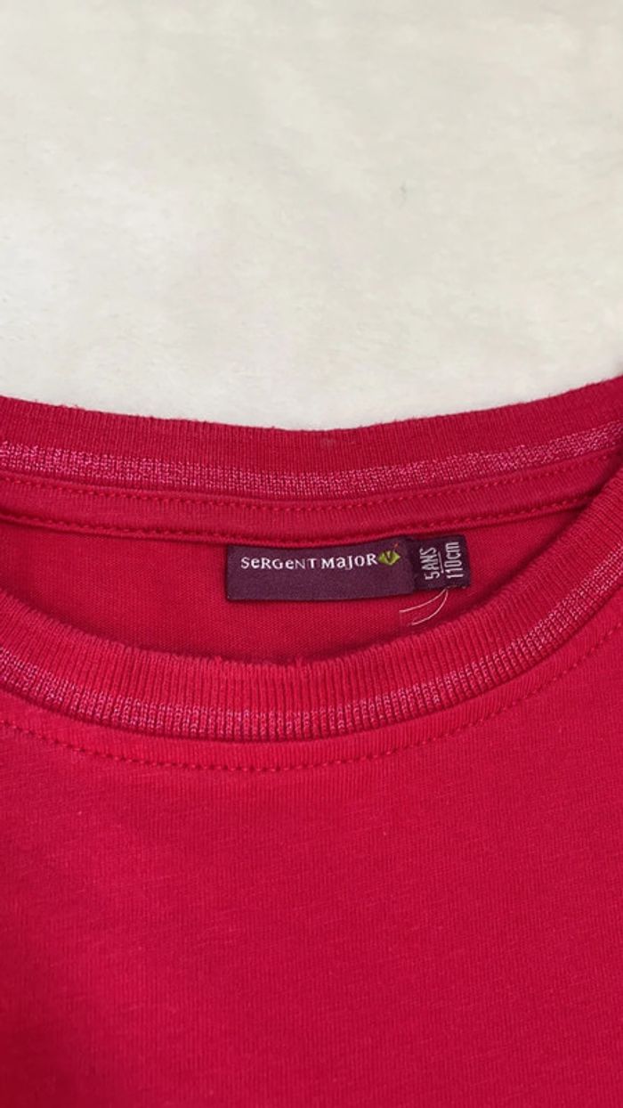 Lot de 2 t-shirt manche courte - Sergent Major - 5 ans - photo numéro 4