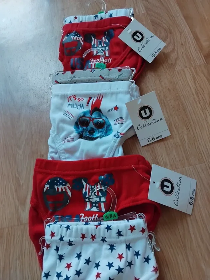 Lot culottes garçon 6/8ans neuf - photo numéro 2