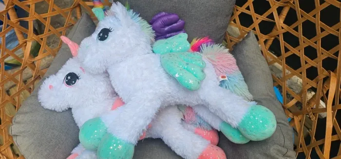 🪷lot de 3 peluches licornes - photo numéro 4