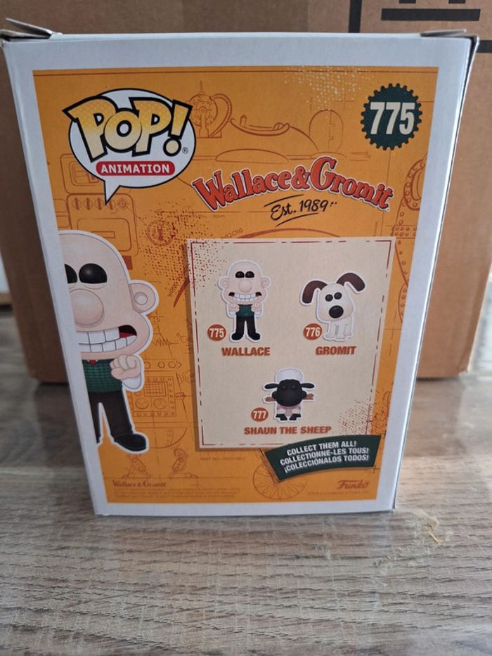 Funko pop wallace & gromit wallace 775 - photo numéro 2