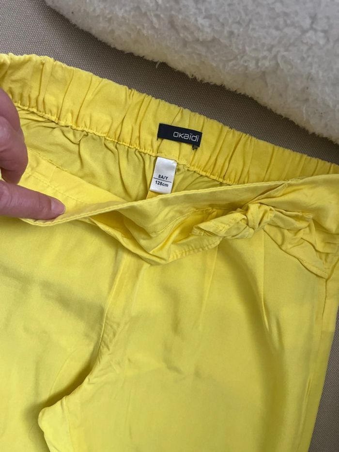 Pantalon fille été 8 ans okaidi - photo numéro 2