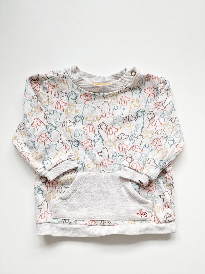 Noukie's - Ensemble sweat manches + pantalon velours (12 mois) - photo numéro 2