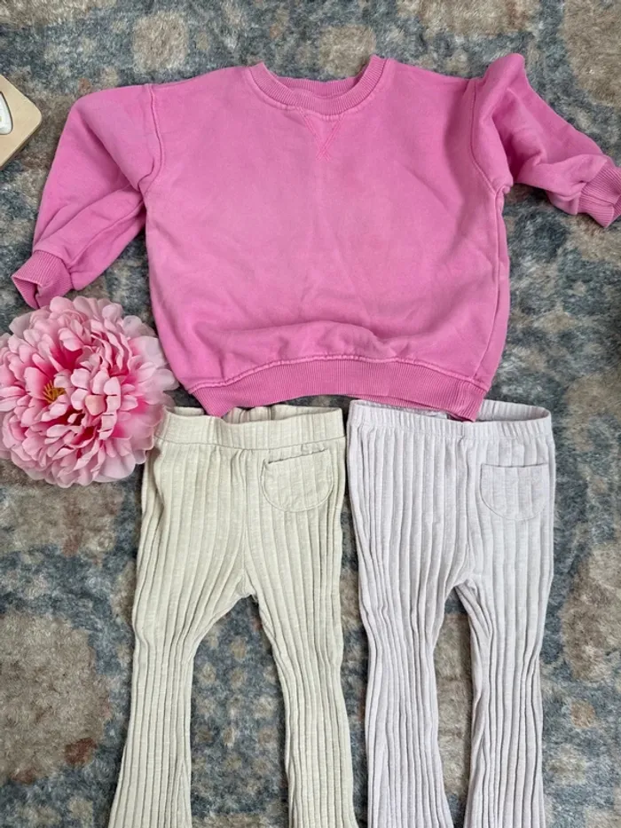 Lot vêtements Zara fille