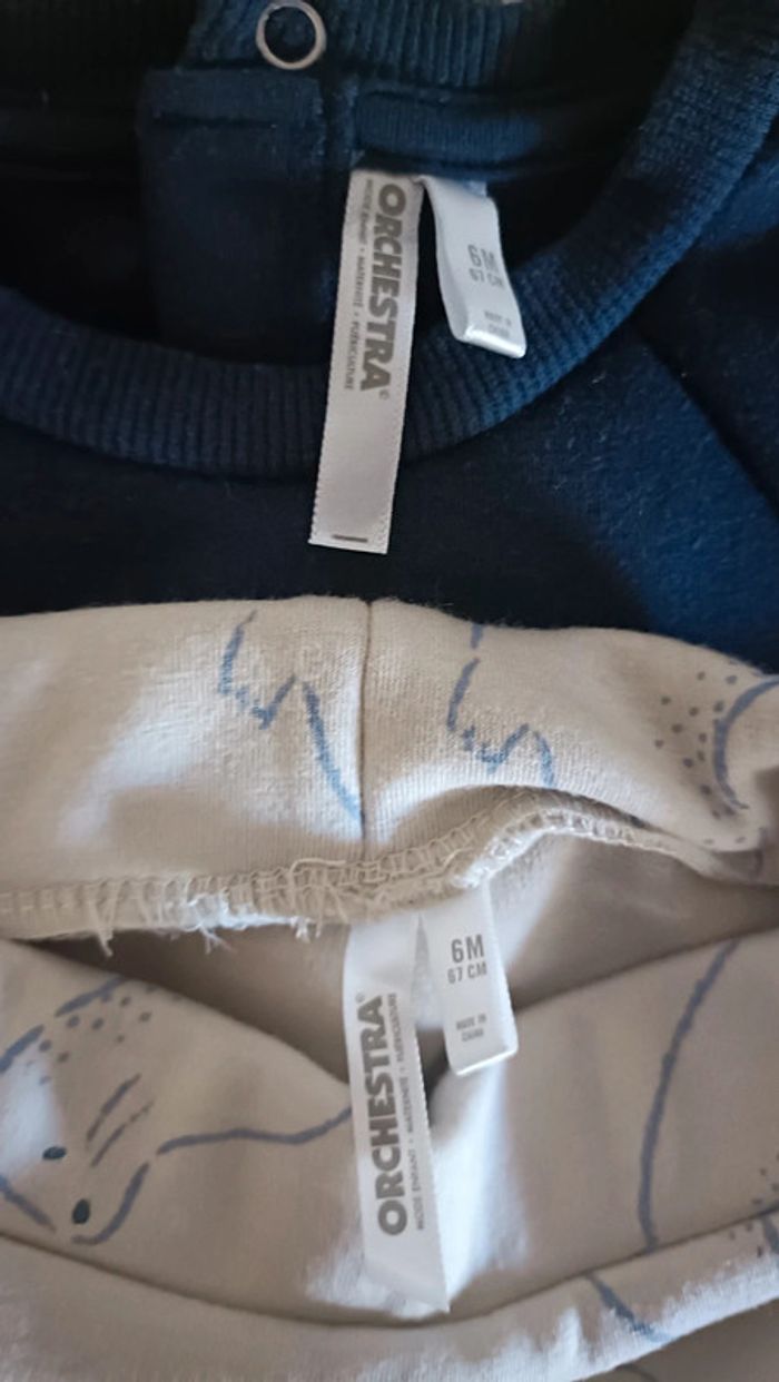 Ensemble hiver en velours Phoque/Otarie 6mois - photo numéro 5