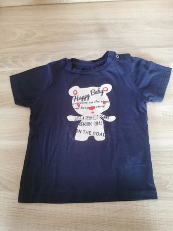 T-shirt bébé 12 mois neuf