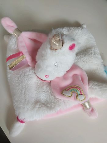 Doudou Licorne Baby Nat'