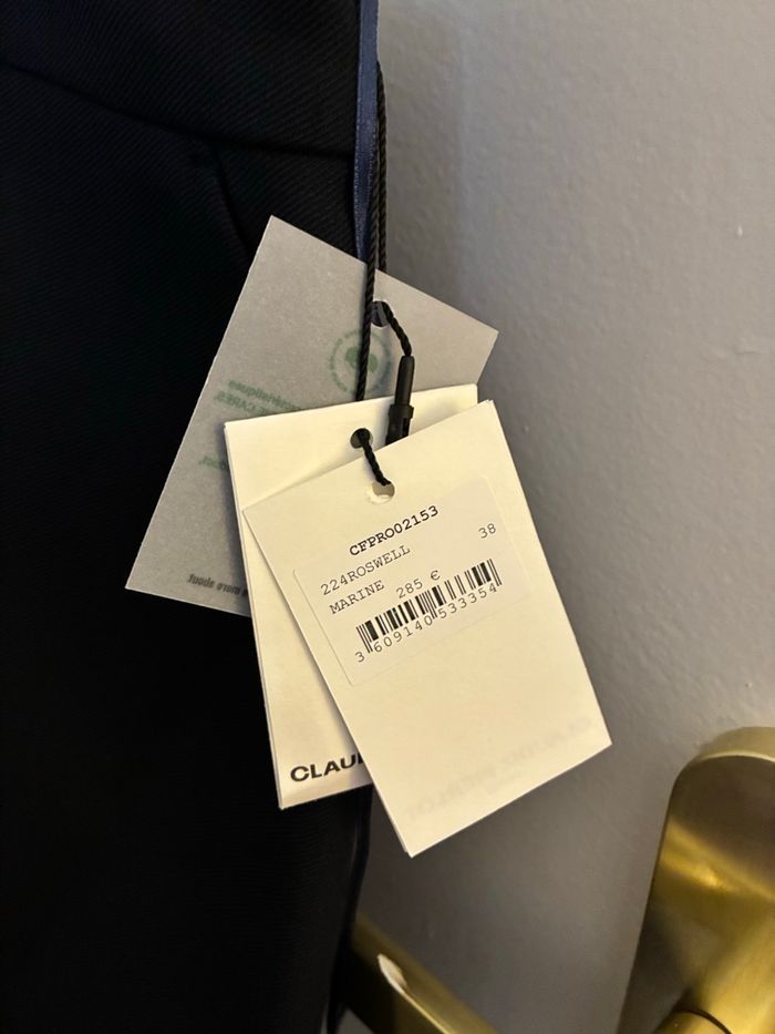 Robe courte Claudie Pierlot – Neuve avec étiquette – Taille 38 - photo numéro 5