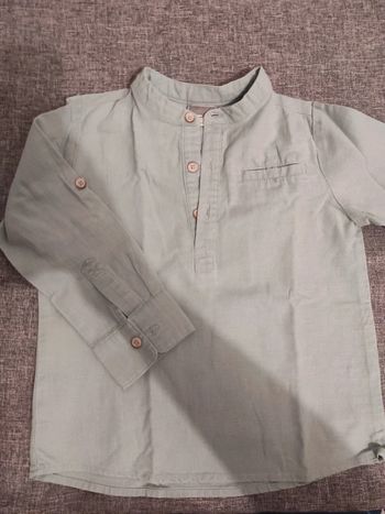Tee-shirt chemise à longues manches Vertbaudet 4 ans