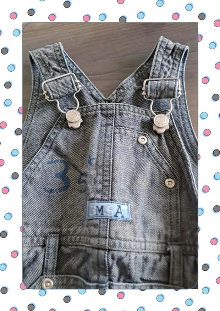 Salopette Obaïbi 6 mois – Pressions à l’entrejambe - photo numéro 4