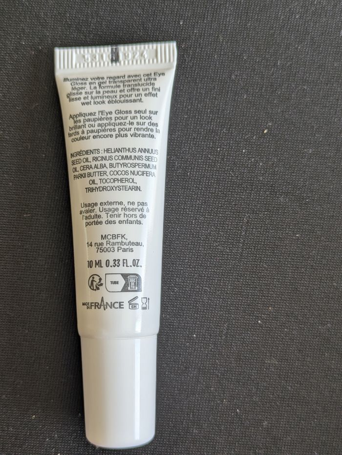 Eyegloss effet wetlook look neuf Mélusine Paris 10 ml - photo numéro 2