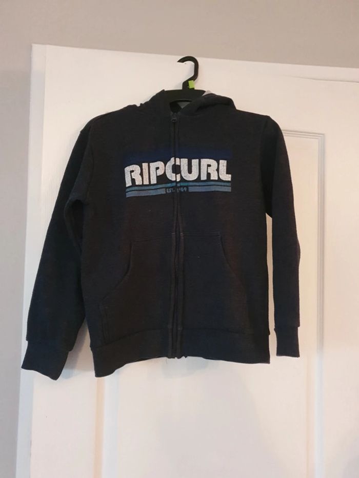 Veste zippée a capuche garçon Rip Curl 10 ans HIV - photo numéro 2