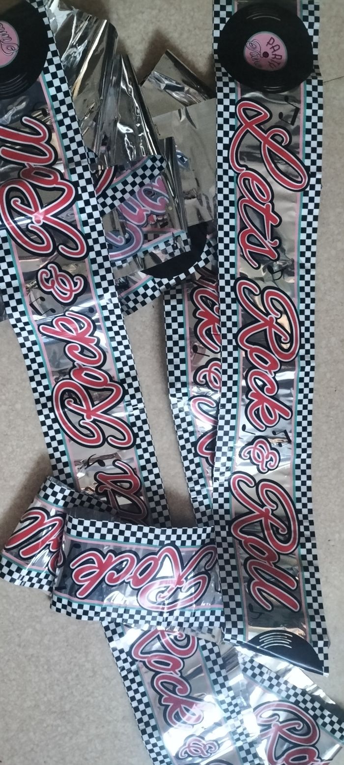 Banderole rock and roll