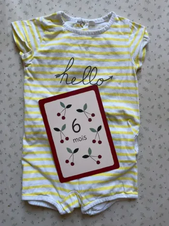 Pyjama été 6 mois