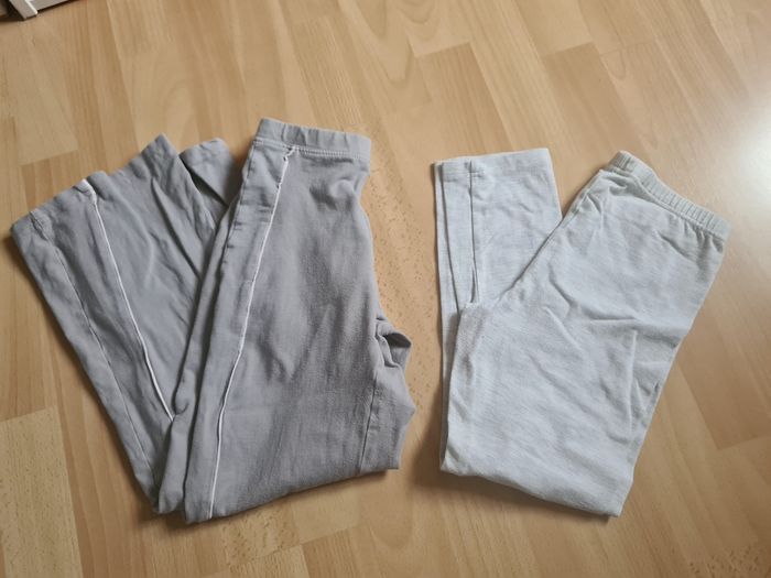 Lot 2 leggings / Taille 8 ans