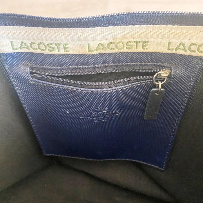 Lacoste Sac Shopper / Shopping Bag Femme Bleu Sombre Exclusive Woman Fashion Mode Casual - photo numéro 10